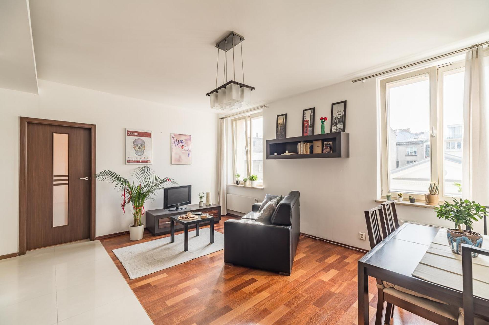 Appartement Golden Horizon à Cracovie Extérieur photo